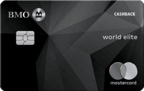 BMO CashBack World Elite Mastercard August 2024.